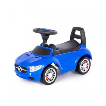 Polesie 94872 Ride-on car, SuperCar No. 1 with sound signal navy blue