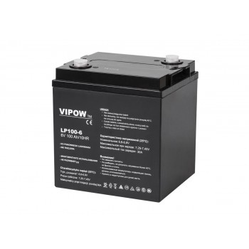 Gel Battery VIPOW 6V 100Ah