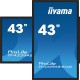 iiyama TF4339AS-B1AG Signage Display Digital signage flat panel 108 cm (42.5