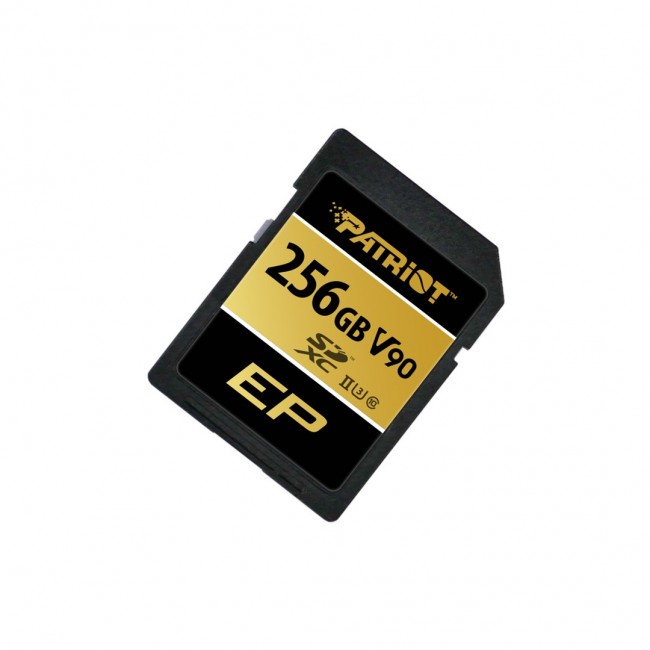 Memory card PATRIOT V90 256GB SDXC UHS-II U3 Class 10 (PEF256GEP92SDX) Memory card PATRIOT V90 256GB SDXC UHS-II U3 Class 10 (PEF256GEP92SDX)