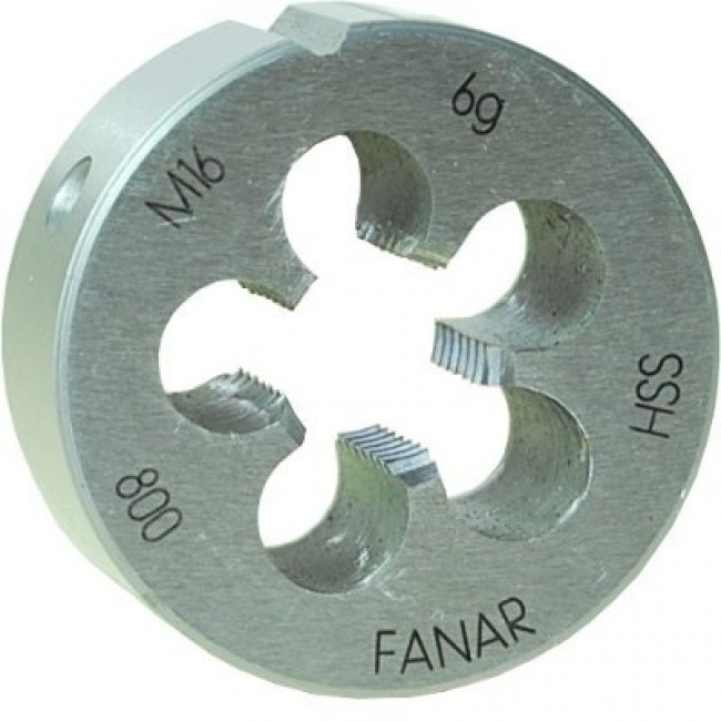 FANAR DIE M12x1.25 HSS800F * FANAR DIE M12x1.25 HSS800F *