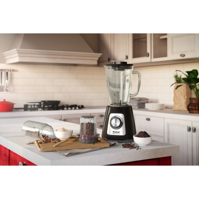 Tefal BlendForce II BL4388 blender 1.25 L Tabletop blender 800 W Black, Brushed steel Tefal BlendForce II BL4388 blender 1.25 L Tabletop blender 800 W Black, Brushed steel