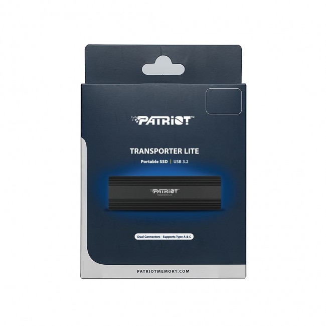 Patriot Memory Transporter Lite 512 GB USB Type-C 3.2 Gen 2 (3.1 Gen 2) (PTPL512GPECB) Black Patriot Memory Transporter Lite 512 GB USB Type-C 3.2 Gen 2 (3.1 Gen 2) (PTPL512GPECB) Black
