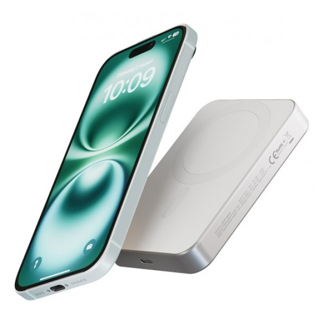 ZENS Pro 1 Slim 10000 mAh Wireless charging White
