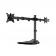 Gembird MS-D2ST-02 Monitor desk stand (rotate, tilt, swivel), 13 -32 , black
