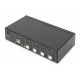 Digitus KVM Switch, 4 Port, Single Display, 4K, HDMI Digitus KVM Switch, 4 Port, Single Display, 4K, HDMI
