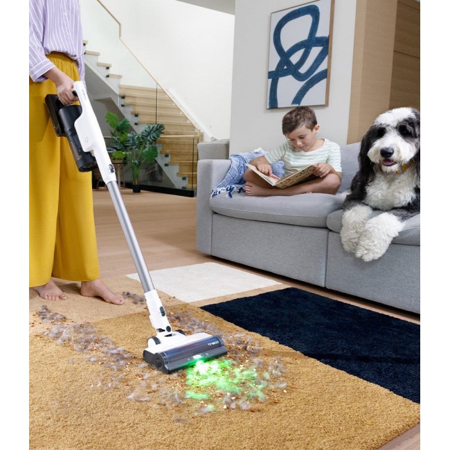 Tineco PURE ONE Station 5 Stick vacuum Battery Dry HEPA Bagless 0.45 L 500 W White 2.5 Ah