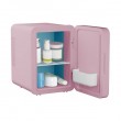 ELLE 4L mini fridge with LED make-up mirror, purple ELLE 4L mini fridge with LED make-up mirror, purple