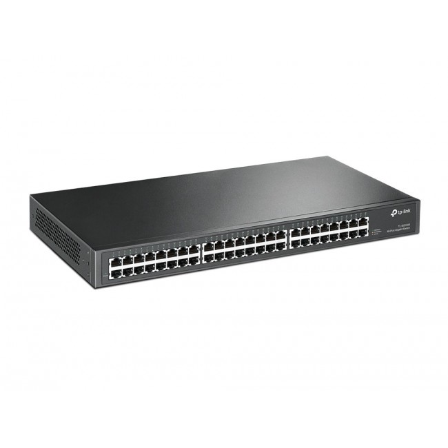 TP-Link TL-SG1048 network switch Unmanaged Gigabit Ethernet (10/100/1000) 1U Black