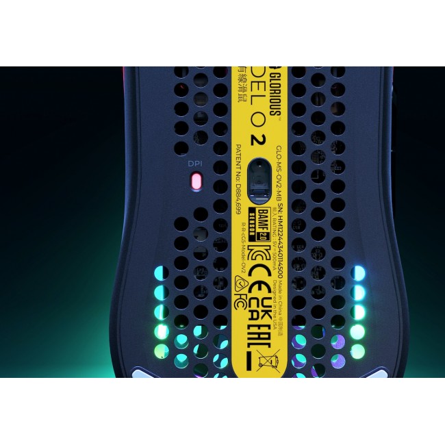 Glorious Model O 2 Wired Gaming Mouse - black, matte