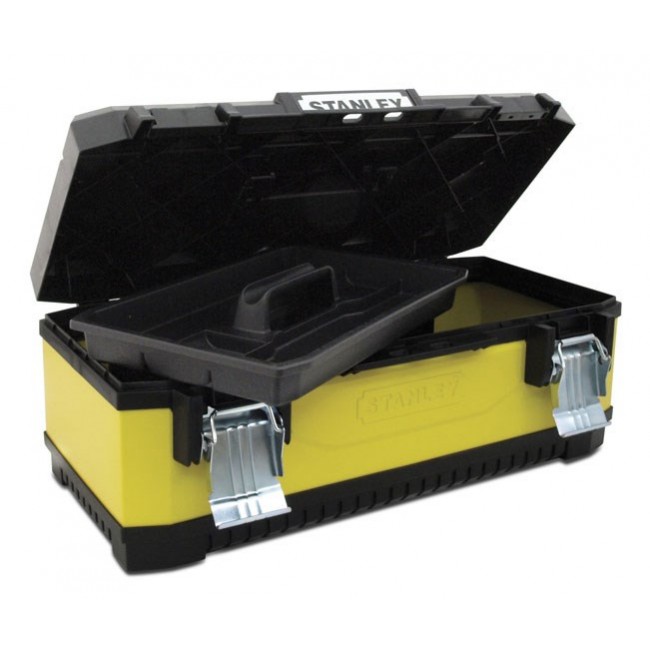 Stanley 1-95-614 small parts/tool box Metal, Plastic Black, Yellow