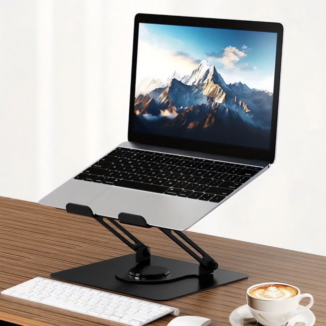 Adjustable, rotatable, ergonomic laptop stand 10 17 LAPTOP STAND ROTO MT2662