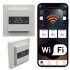 Termostat Heatit WiFi6 White RAL 9003 Wi-Fi Thermostat 3600W 16A