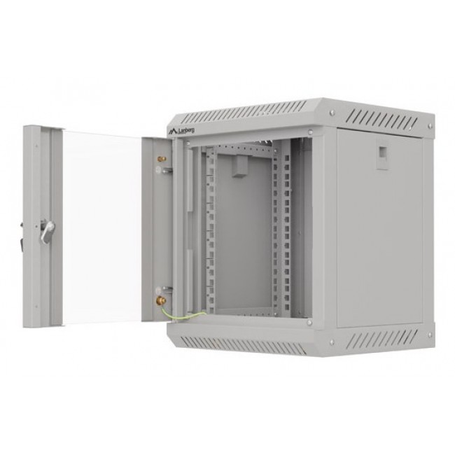 Lanberg WF11-3306-10S rack cabinet 6U Wall mounted rack Grey Lanberg WF11-3306-10S rack cabinet 6U Wall mounted rack Grey