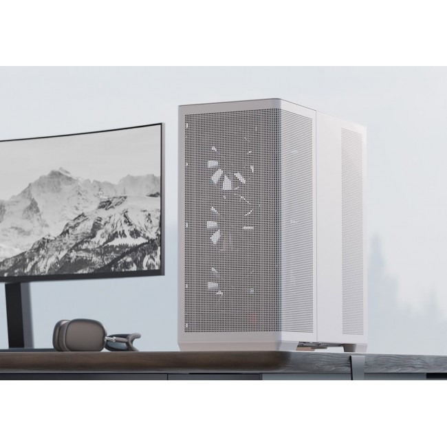 AeroCool Case APNX C1-R-WT-V1 MicroATX/MiniITX