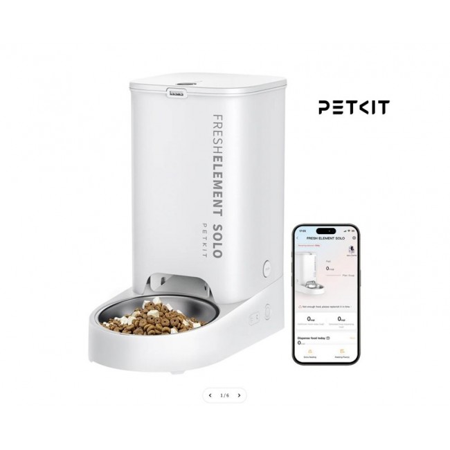 PETKIT dog/cat feeder/waterer Acrylonitrile butadiene styrene (ABS) White Universal Automatic pet feeder