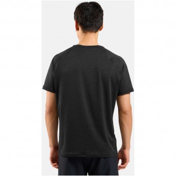 Koszulka z kr tkim rękawem męska Odlo T-shirt crew neck s/s ESSENTIAL 365 czarna L