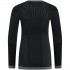 Koszulka termoaktywna z d ugim rękawem dziecięca ODLO BL TOP crew neck l/s PERFORMANCE WARM KIDS czarna 116/128