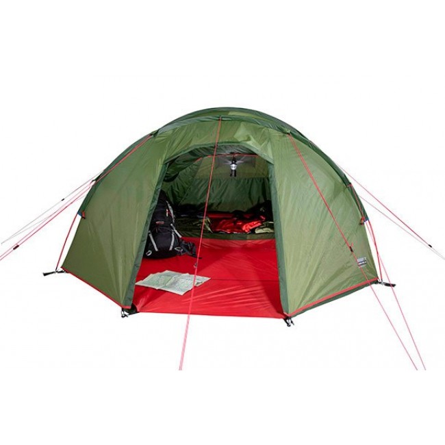 High Peak Goshawk 4 Green, Red Dome/Igloo tent High Peak Goshawk 4 Green, Red Dome/Igloo tent