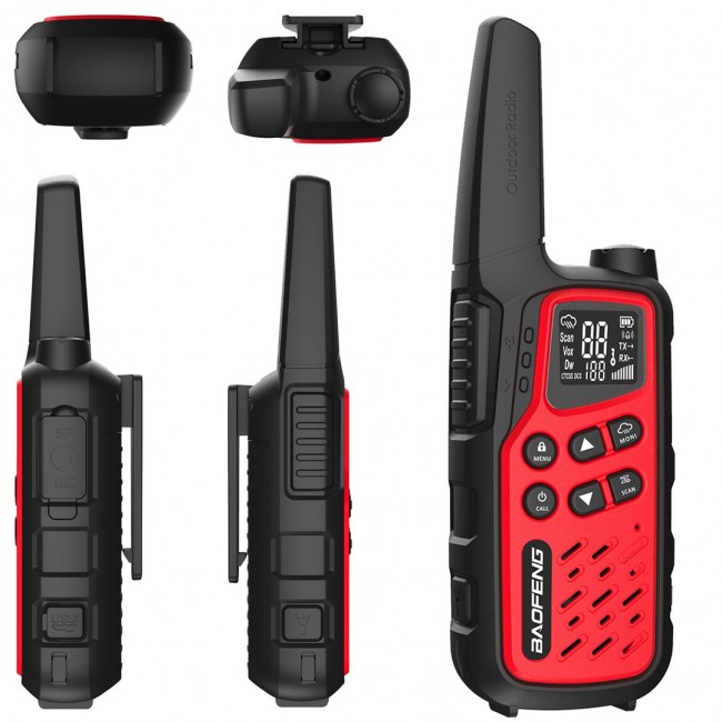 Walkie-Talkie Baofeng BF-T25E Red Walkie-Talkie Baofeng BF-T25E Red
