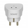 SAVIO AP-01 Travel Adapter, US socket EU plug SAVIO AP-01 Travel Adapter, US socket EU plug