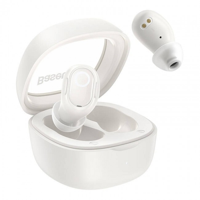 Baseus Bowie WM02 wireless headphones (white) Baseus Bowie WM02 wireless headphones (white)