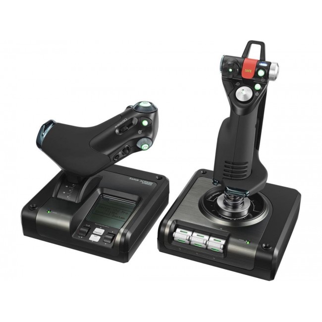 Logitech G G Saitek X52 Pro Flight Control System Logitech G G Saitek X52 Pro Flight Control System