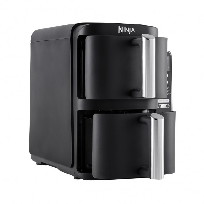 Ninja SL300EU fryer Double 7.6 L Stand-alone 2470 W Low fat fryer Black Ninja SL300EU fryer Double 7.6 L Stand-alone 2470 W Low fat fryer Black