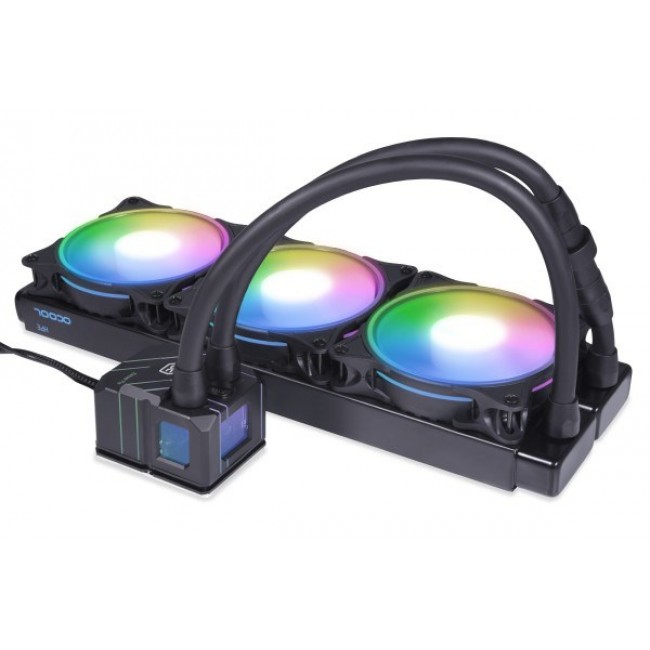 Alphacool 13074 computer cooling system Processor All-in-one liquid cooler 12 cm Black 1 pc(s)
