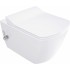 WC bowl with bidet function - with mixer tap