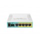 Mikrotik hEX PoE wired router White Mikrotik hEX PoE wired router White
