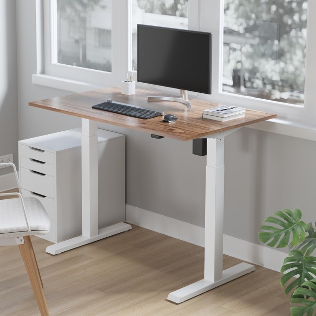 Ergo Office ER-403 Sit-stand Desk Table Frame Electric Height Adjustable Desk Office Table Without Table Top White Ergo Office ER-403 Sit-stand Desk Table Frame Electric Height Adjustable Desk Office Table Without Table Top White