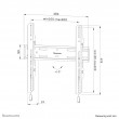 Neomounts WL30S-850BL14 TV mount wall 40-75