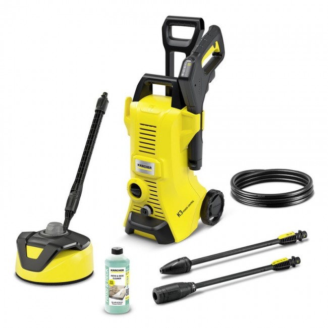 K rcher K 3 Power Control Home T 5 pressure washer Upright Electric 380 l/h 1600 W Black, Yellow