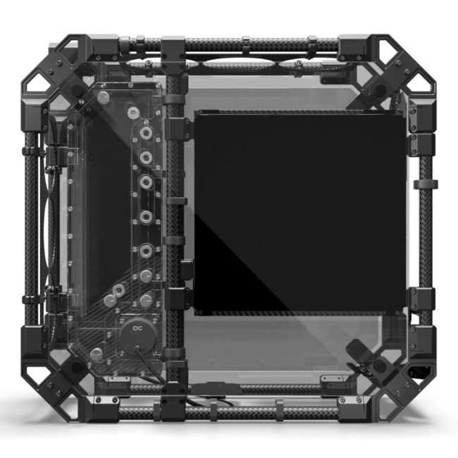 Alphacool Apex Pro Skeleton Full Tower Black, Carbon