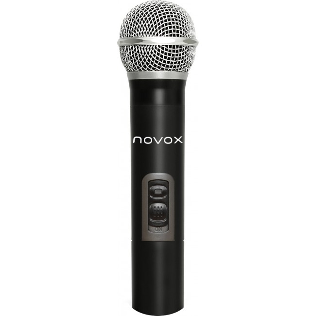 Novox Free H1 - Wireless set with handheld microphone Black