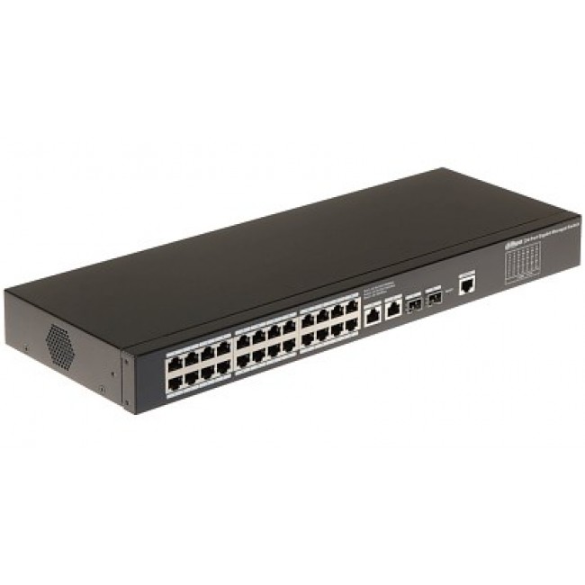Dahua Technology SG4028 Managed L2 Gigabit Ethernet (10/100/1000) Black