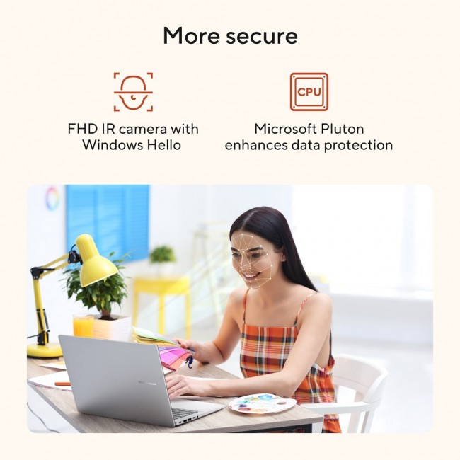 ASUS Vivobook 16 M1607KA-MB164W Copilot+ PC AMD Ryzen AI 5 330 Laptop 40.6 cm (16