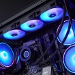 Chieftec CLC-360-VRM-RGB computer cooling system Computer case All-in-one liquid cooler 12 cm Black