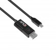 CLUB3D USB Type C Cable to DP 1.4 8K60Hz M/M 1.8m/5.9ft CLUB3D USB Type C Cable to DP 1.4 8K60Hz M/M 1.8m/5.9ft