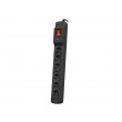 LISTWA ZASILAJĄCA ARMAC MULTI M6 10M 6X 230V PL CZARNA LISTWA ZASILAJĄCA ARMAC MULTI M6 10M 6X 230V PL CZARNA
