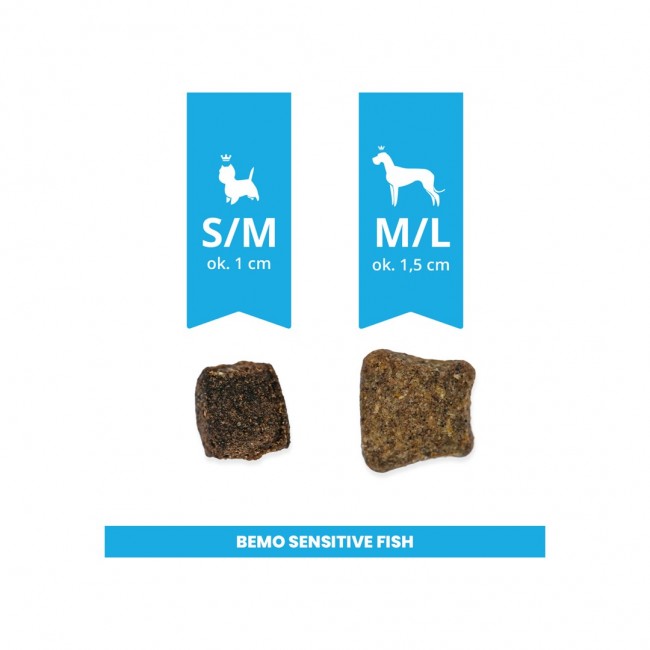 BEMO Sensitive Fish Medium/Large Mono - dry dog food - 10kg