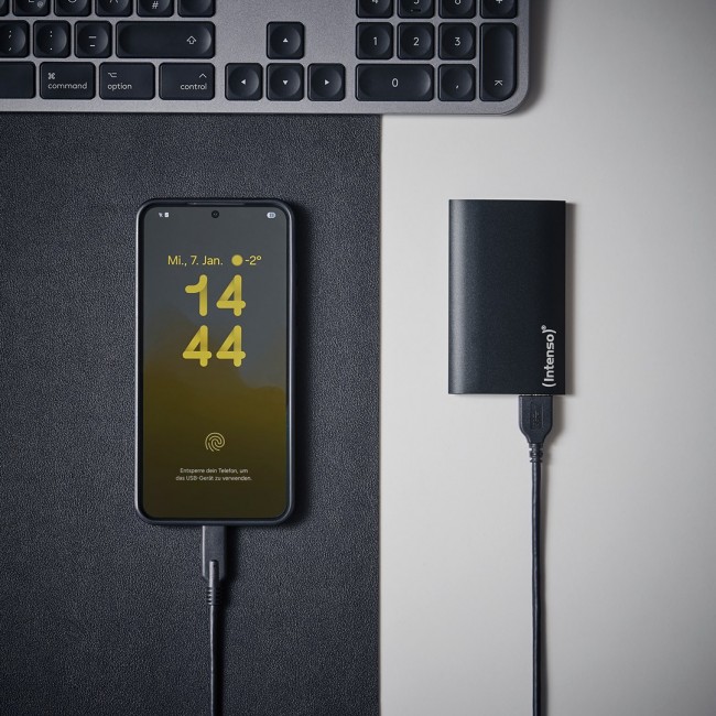 SSD USB3.2 2TB external/black INTENSO