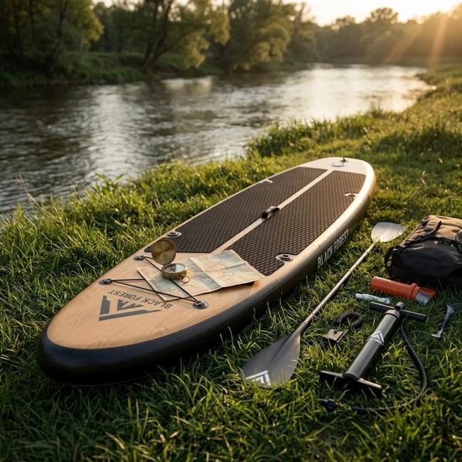 Extralink DESKA SUP 350CM POMPOWANA ZESTAW + WIOSLO SUP-1011