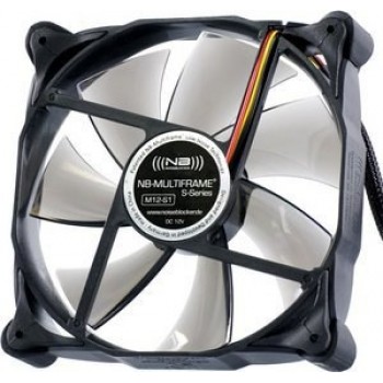 Noiseblocker Multiframe M12-PS Computer case Fan 12 cm Black