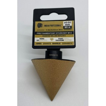 FREZ DIAMENTOWY STO KOWY M14 2-48mm /INDIAN PROFESSIONAL