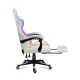 HUZARO FORCE 4.7 RGB White GAMING CHAIR HUZARO FORCE 4.7 RGB White GAMING CHAIR