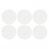 LA PORCELLANA BIANCA ESSENZIALE Set of 6 dinner plates with rim 27 cm
