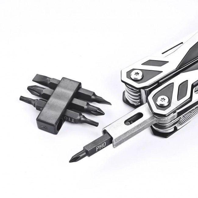 Multitool AZYMUT Trohon - 12 tools + 8 bits + holster (H-P2010121) Multitool AZYMUT Trohon - 12 tools + 8 bits + holster (H-P2010121)