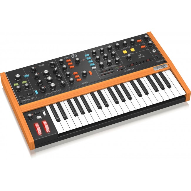 Behringer POLY D synthesizer Analog synthesizer 37 Black Behringer POLY D synthesizer Analog synthesizer 37 Black